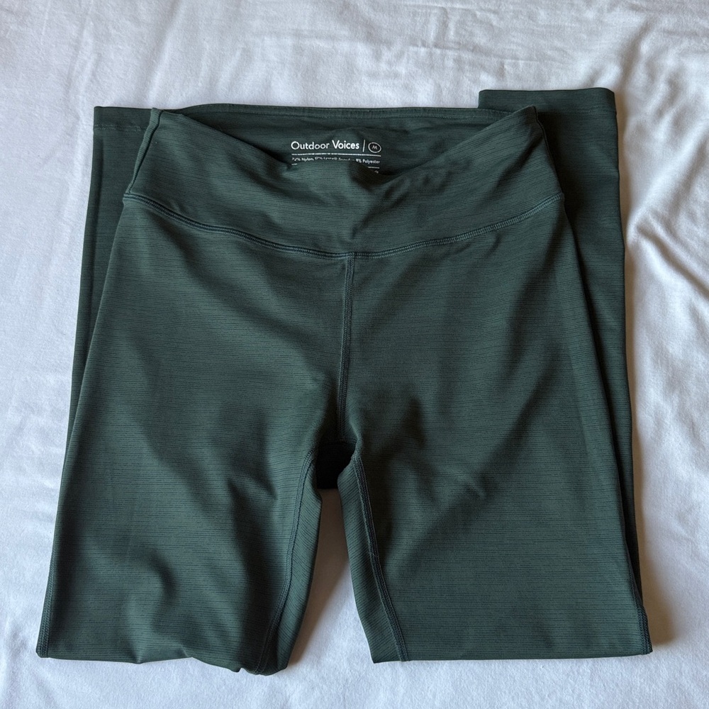 Outdoor Voices Forest Green Leggings - Picture 9 of 9